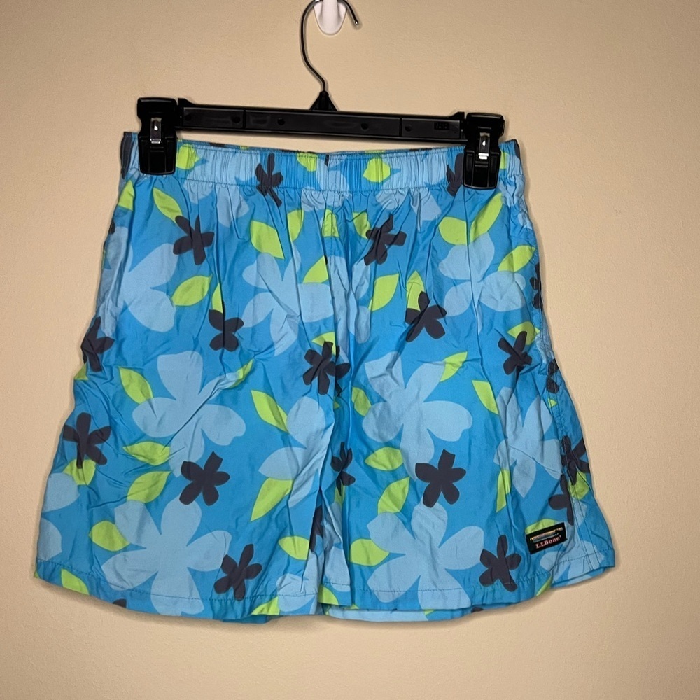 Vintage L. L. Bean girls beach shorts